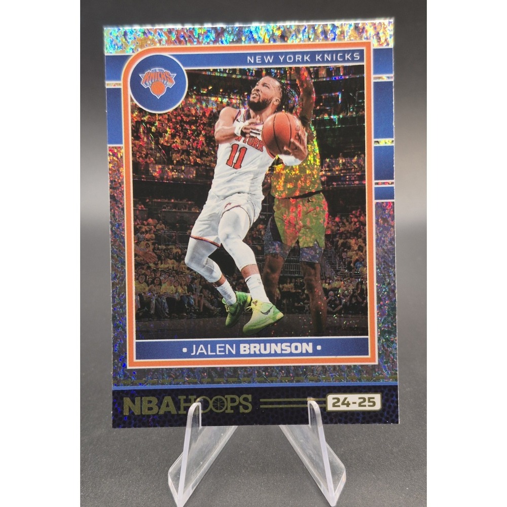 2024-25 NBA Hoops Jalen Brunson #186 Impulse New York Knicks Short Print SP